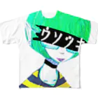  水 本 ¿ ? の宇虫人【ウソツキ】 All-Over Print T-Shirt