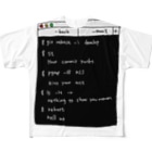 株式会社スガノワークスのbad terminal All-Over Print T-Shirt