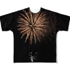 HAKUBAの花火 All-Over Print T-Shirt