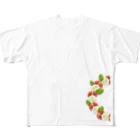 ゆた麻呂亭のカプレーゼ All-Over Print T-Shirt