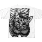 縁-yukari-のチャチャ フルグラフィックTシャツ