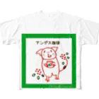 パティ＆ルンルンの美味しいアンデス珈琲有ります🐭☕ All-Over Print T-Shirt