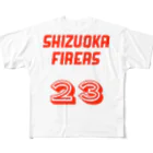 factory-SHIZUOKAの静岡ご当地スーパーチーム All-Over Print T-Shirt