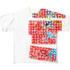 CAUCのGeisha(Kuzushi) All-Over Print T-Shirt