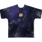 寝不足うさぎの金星-Venus- フルグラフィックTシャツ