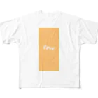 SummerのLove_orange フルグラフィックTシャツ