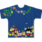 ぱくぱくショップのメルヘンてぃんごのもり All-Over Print T-Shirt