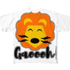 entraide-japanのライオンTシャツ フルグラフィックTシャツ