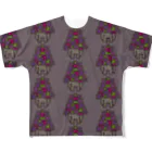 madeathのPatchingMushroomＴ All-Over Print T-Shirt