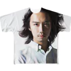 存在がミュート official storeの囲い All-Over Print T-Shirt