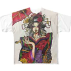 noirdejaisの花魁シリーズ第一段 All-Over Print T-Shirt