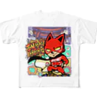 さばのさふぁりのINARI HERO フルグラフィックTシャツ