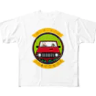 K′z SHOPの任せとけ！この車は四駆だぞ！(紅ver) フルグラフィックTシャツ