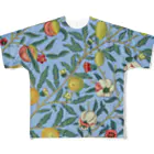 fullTshirt_PublicDoのFour fruits pattern 1862 フルグラフィックTシャツ