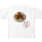 白米のオトモのぼっち飯イタダキマス All-Over Print T-Shirt