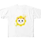 chicodeza by suzuriのきらきら招き猫 All-Over Print T-Shirt