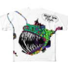 TARORIMOのキモ洒落アンコウ All-Over Print T-Shirt