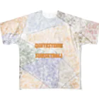 LeafCreateのQuiteStoneSunsetBali フルグラフィックTシャツ