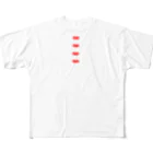 purin goodsのチャイナ　Tシャツ フルグラフィックTシャツ