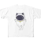 amemugi（あめむぎ）の宇宙ねこ。 All-Over Print T-Shirt