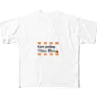 ホームタウンスター　Hometown Star のテントウムシピリオド（オレンジ）　Orange Ladybird フルグラフィックTシャツ