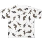 Five Otters in AsiaのFive Otters All-Over Print T-Shirt