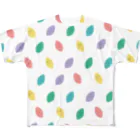 Andiamoのカラフルおいも集団 All-Over Print T-Shirt