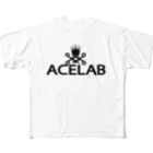 ACE-LABのACE-LAB 公式ロゴシリーズ フルグラフィックTシャツ