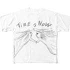 時計(&friends)のtime is now フルグラフィックTシャツ