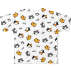 Pのねこがいっぱい All-Over Print T-Shirt