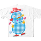 Happyーpop28c🎵のsnowmanman All-Over Print T-Shirt