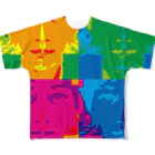 AIM HIGH Product さらなる高みが目指せる品々のGod of pop All-Over Print T-Shirt