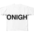 TOKYO LOGOSHOP 東京ロゴショップのTONIGHT-トゥナイト- All-Over Print T-Shirt