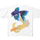 あやるの鉄魚 フルグラフィックTシャツ