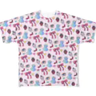 花園のおんなのこ All-Over Print T-Shirt