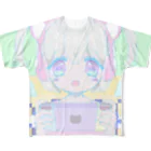 天の河ちゃるんのGAMEGiRL All-Over Print T-Shirt