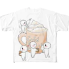 カフェオレのきょうのかふぇおれ くりーむ All-Over Print T-Shirt