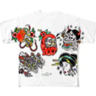 NEEDLE Brandの和洋折衷 All-Over Print T-Shirt