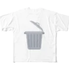 kimchinのブリキのゴミ箱 All-Over Print T-Shirt
