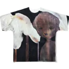 OK TOM artの馴染めてるつもりT All-Over Print T-Shirt