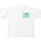 ことりみゆのぶんちょうたち All-Over Print T-Shirt