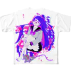 エゴイスト乙女の「束縛天使ちゃん」 All-Over Print T-Shirt