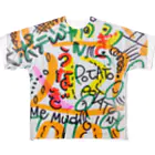 coppepan_brothersのうなぎのポテンシャルは、大漁旗&ベサメムーチョ🌟🎉🎉🎉🌟 All-Over Print T-Shirt