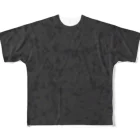 Military Casual LittleJoke のCamo NightCamp 夜用迷彩 サバゲー装備 All-Over Print T-Shirt