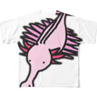 蟲のウパ×古代生物シリーズ ウパビニア All-Over Print T-Shirt