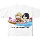 おゆきTV 〜LIFE IS GAMBLING〜のおゆきTVデカロゴTシャツ All-Over Print T-Shirt