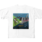 日高げのむの深海鉄道 All-Over Print T-Shirt