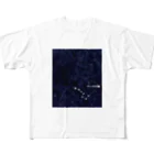 Polarisの夜空に輝くPOLARIS フルグラフィックTシャツ