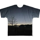 2929gawDesignShop358のEarly winter sunrise フルグラフィックTシャツ