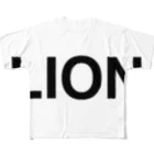 TOKYO LOGOSHOP 東京ロゴショップのLION-ライオン- All-Over Print T-Shirt